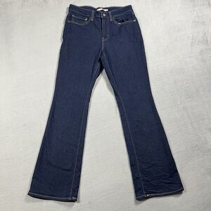 Levis Jeans Womens 30 Blue 725 Bootcut High Rise Dark Wash Stretch Denim